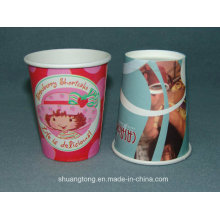 10oz Бумажный стаканчик (холодный / горячий стаканчик) Изолированные чашки горячей бумаги / рябь / двойная / одиночная настенная одноразовая чашка кофе